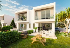Semi Detached Villa For Sale in Mandria, Paphos - SL22147