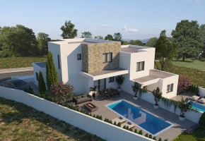 Semi Detached Villa For Sale in Peyia, Paphos - SL23843