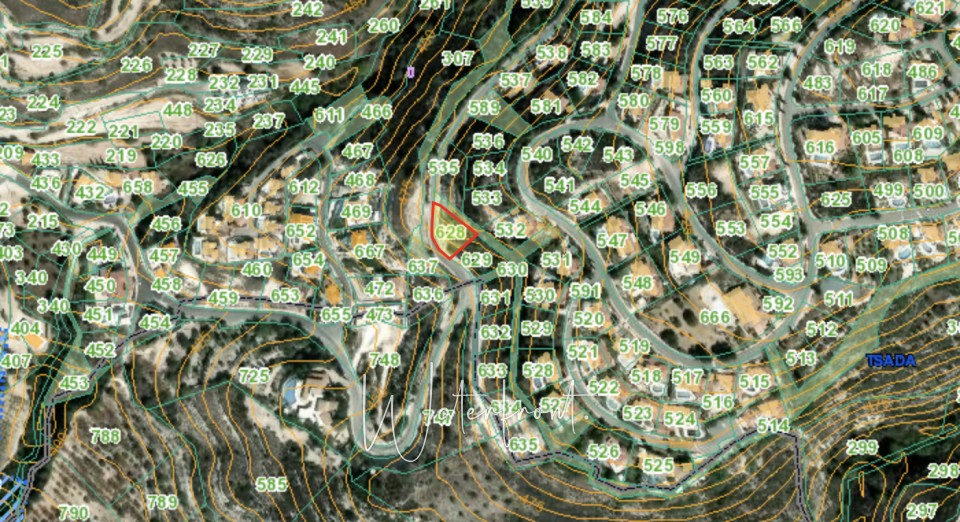 Residential Land  For Sale  in  Tsada