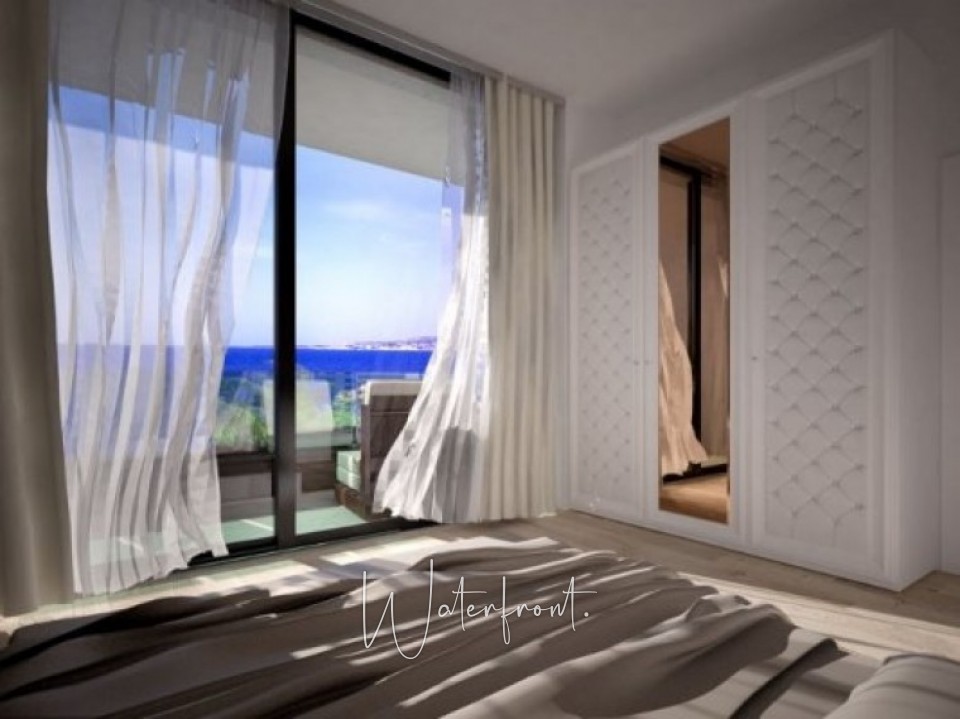 Seafront apartment in Kissonerga with garden, Paphos 