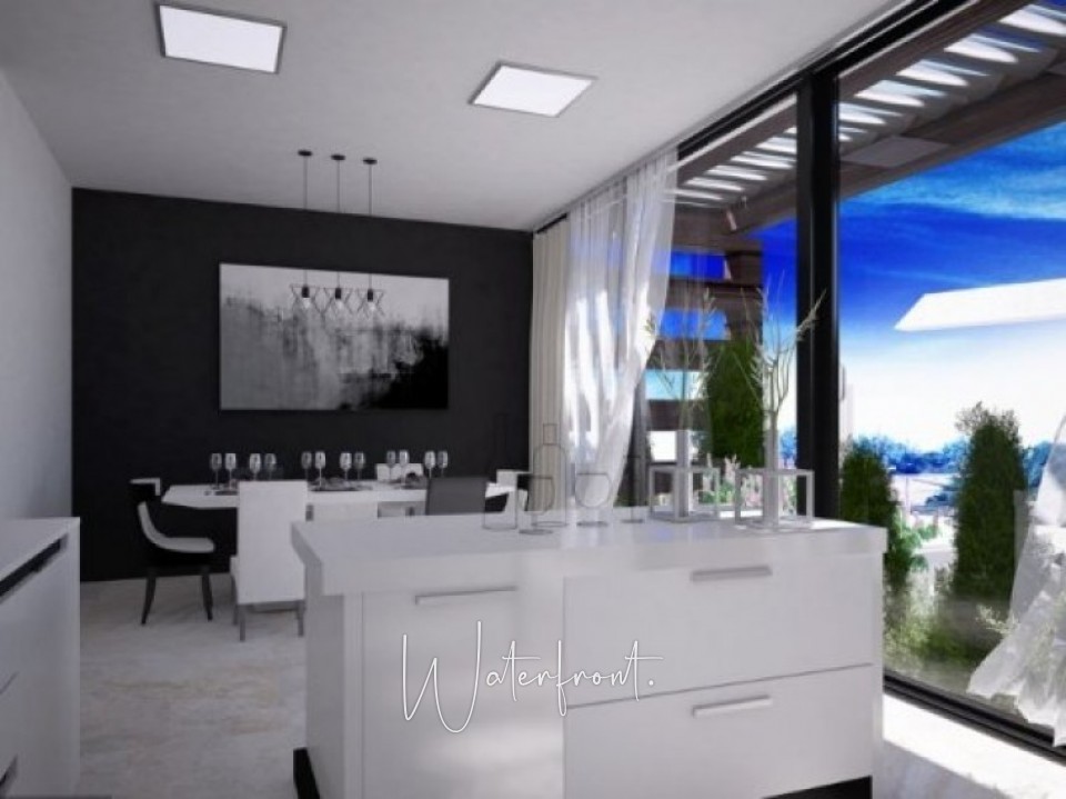 Seafront apartment in Kissonerga with garden, Paphos 